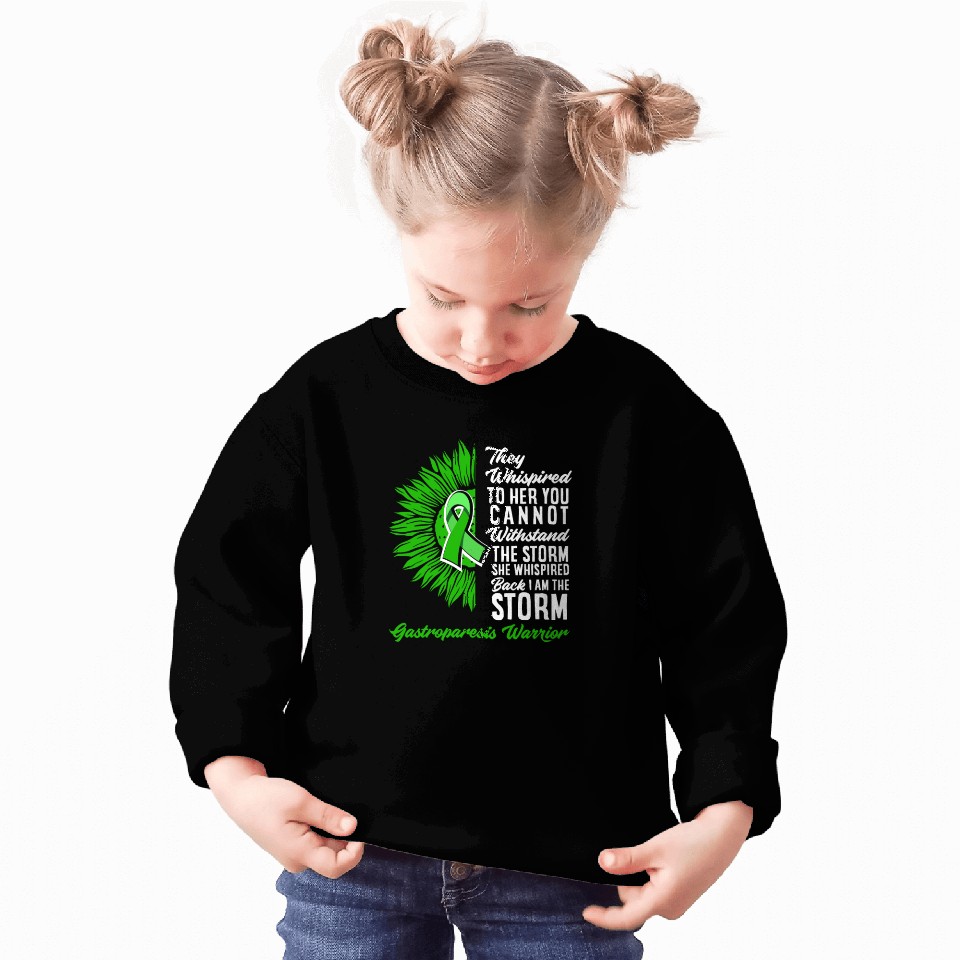 Motivational Storm Gastroparesis Awareness Sweatshirts
