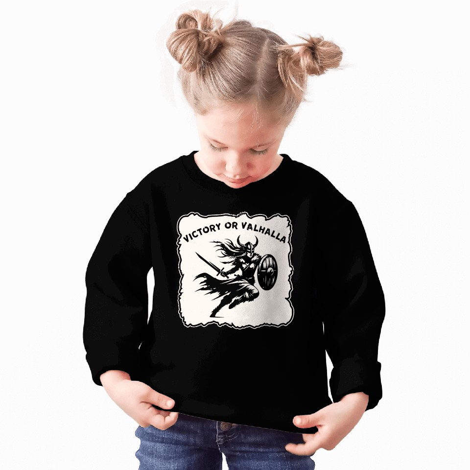 Shield Maiden Victory Or Valhalla LIKE US ON FB # Sweatshirts