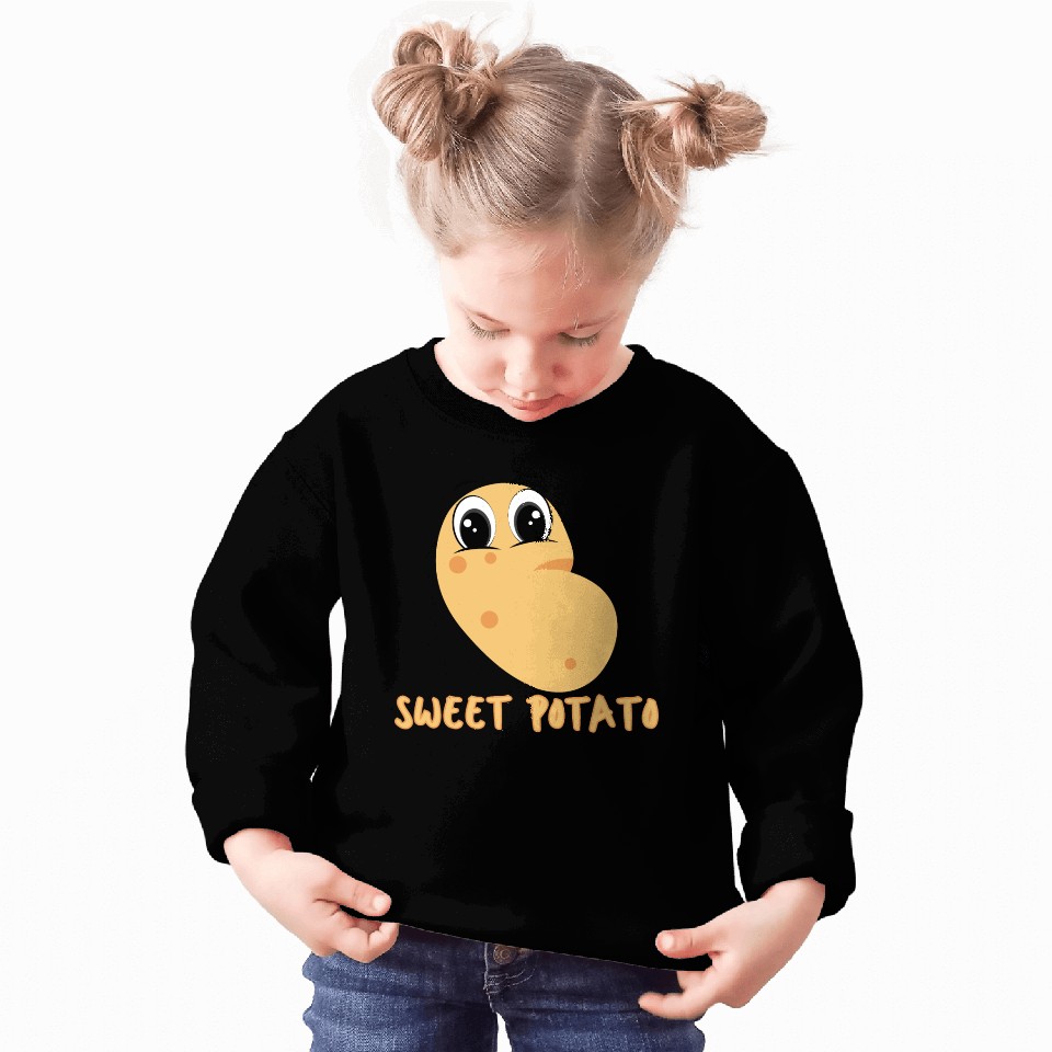 Sweet cute potato Sweatshirts