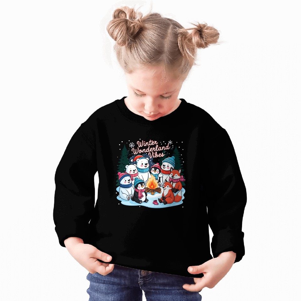 Winter Wonderland Snowflake Sweatshirts