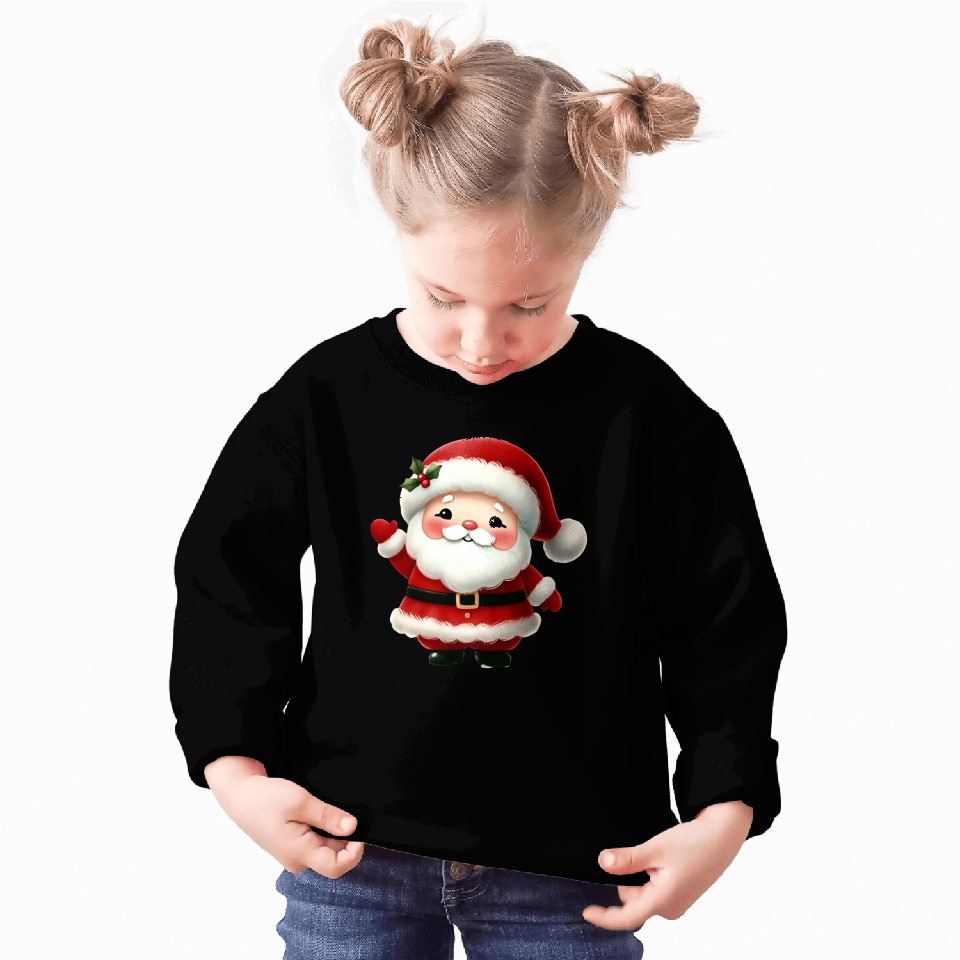 Santa Christmas, Christmas Retro Sweatshirts