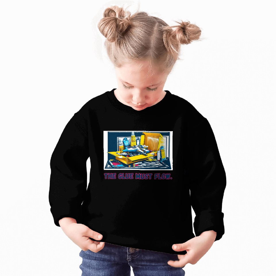 sci fi models glue must flow 1A NL Sweatshirts