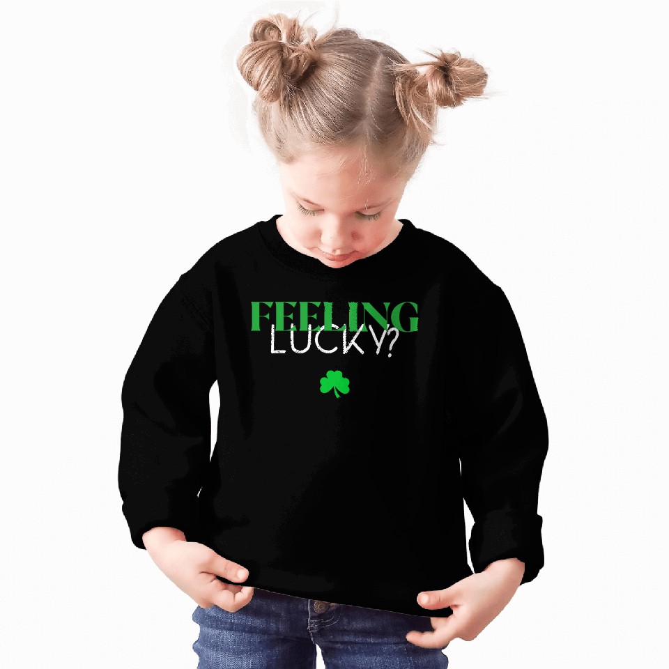 Feeling Lucky With Clover Sweatshirts