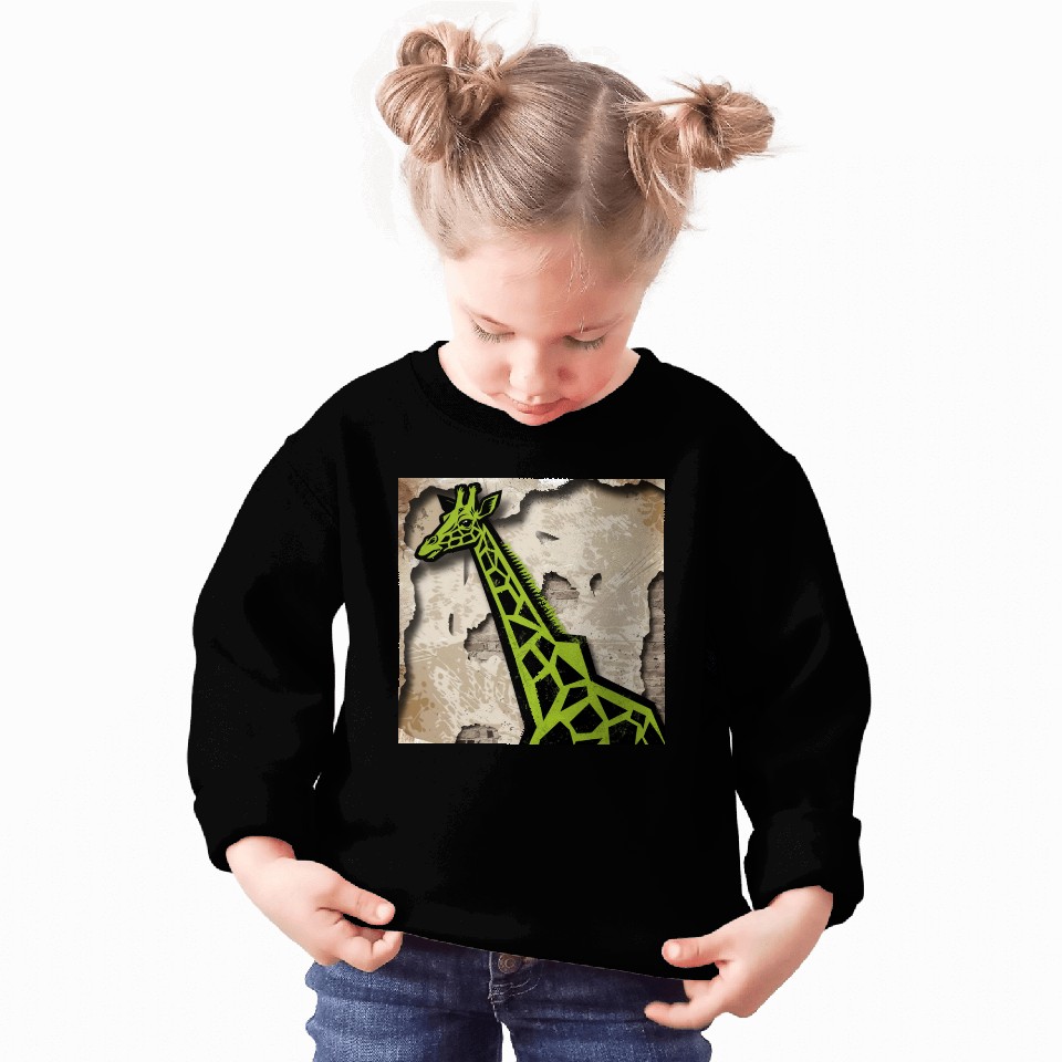 Stylized giraffe Sweatshirts
