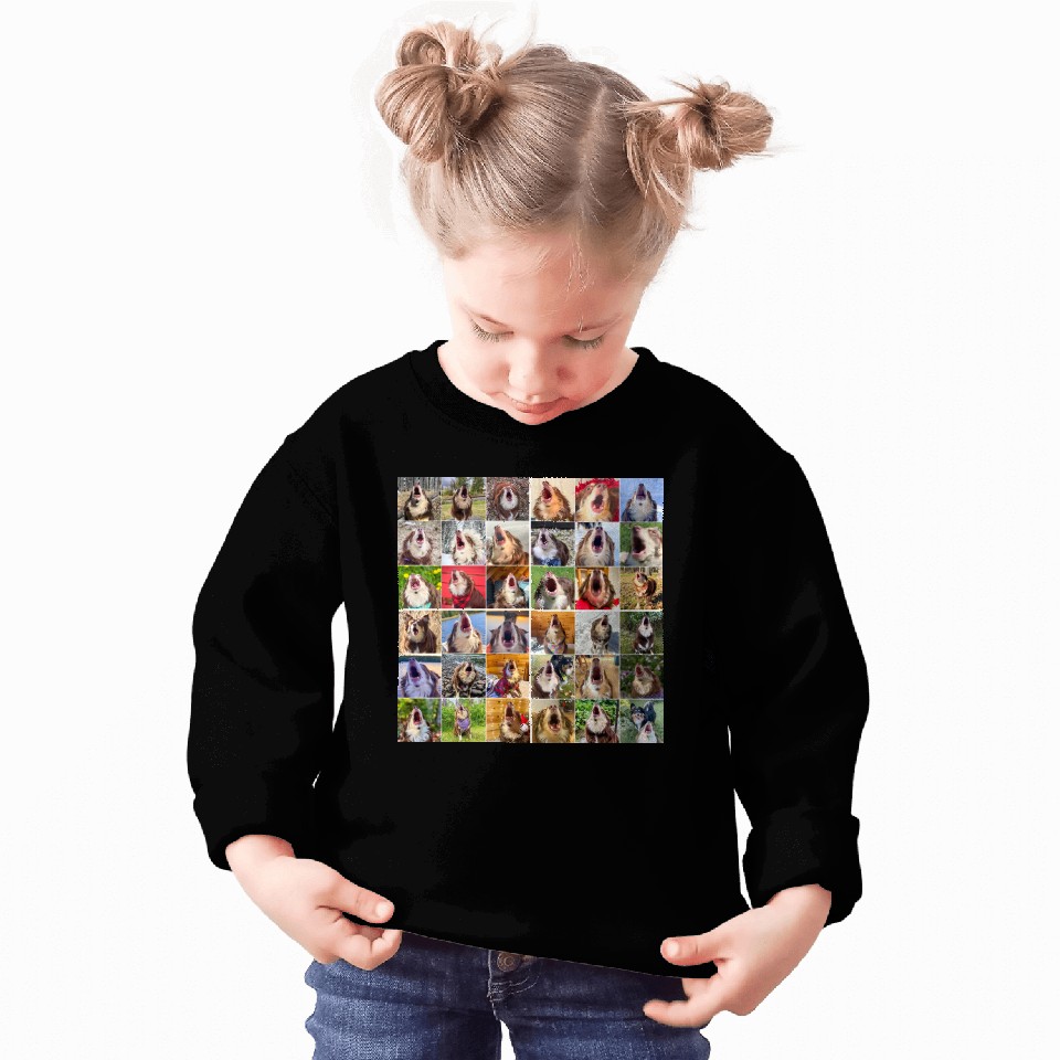 Bark Collage Sweatshirts