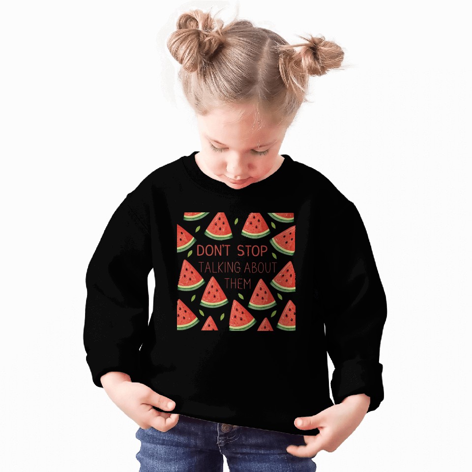 watermelon triangles Sweatshirts