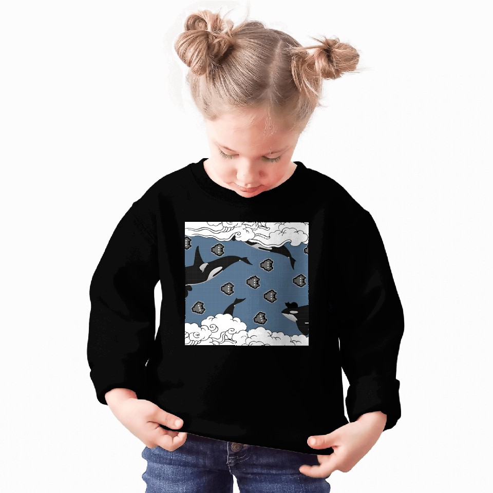 Orca Galaxy Patrol Sweatshirts