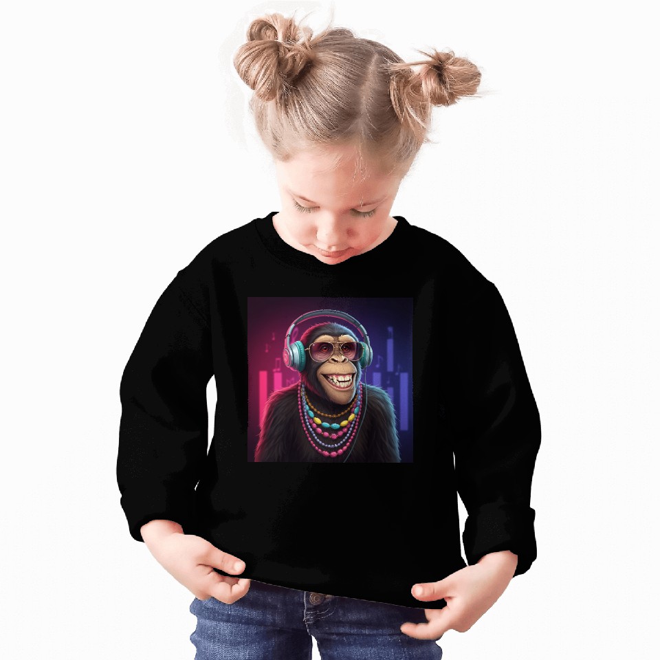 Hip Hop Ape Vibes Sweatshirts