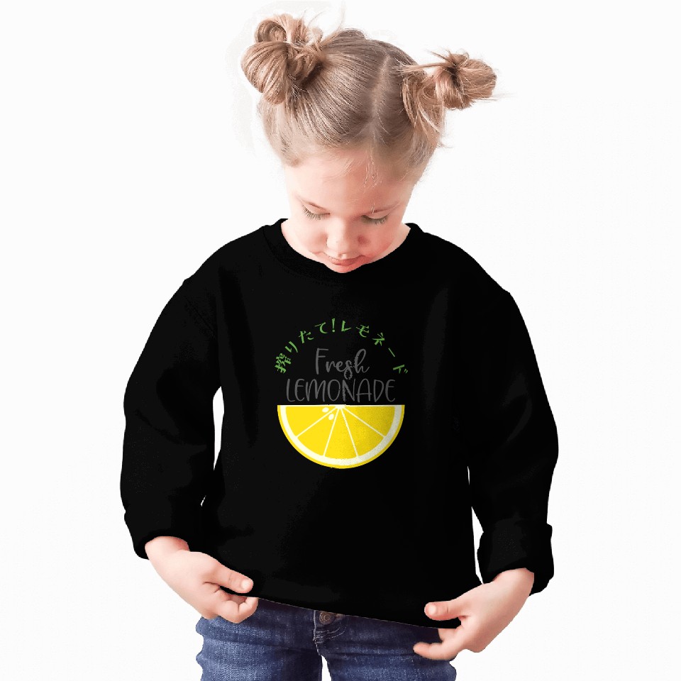 Fresh Lemonade Lemon Slice Sweatshirts