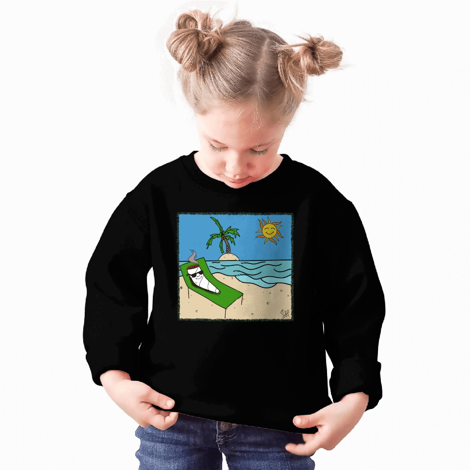 Sun Baked Relaxation Scene Sweatshirts
