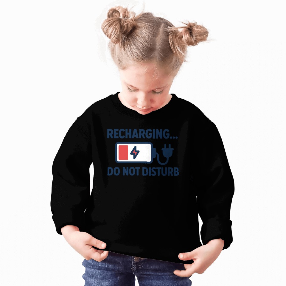 Recharging Do Not Disturb - Introvert	 Sweatshirts
