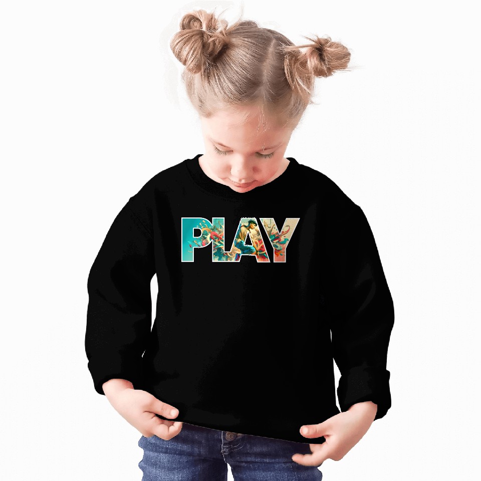 Street Dance Play Logo Sweatshirts