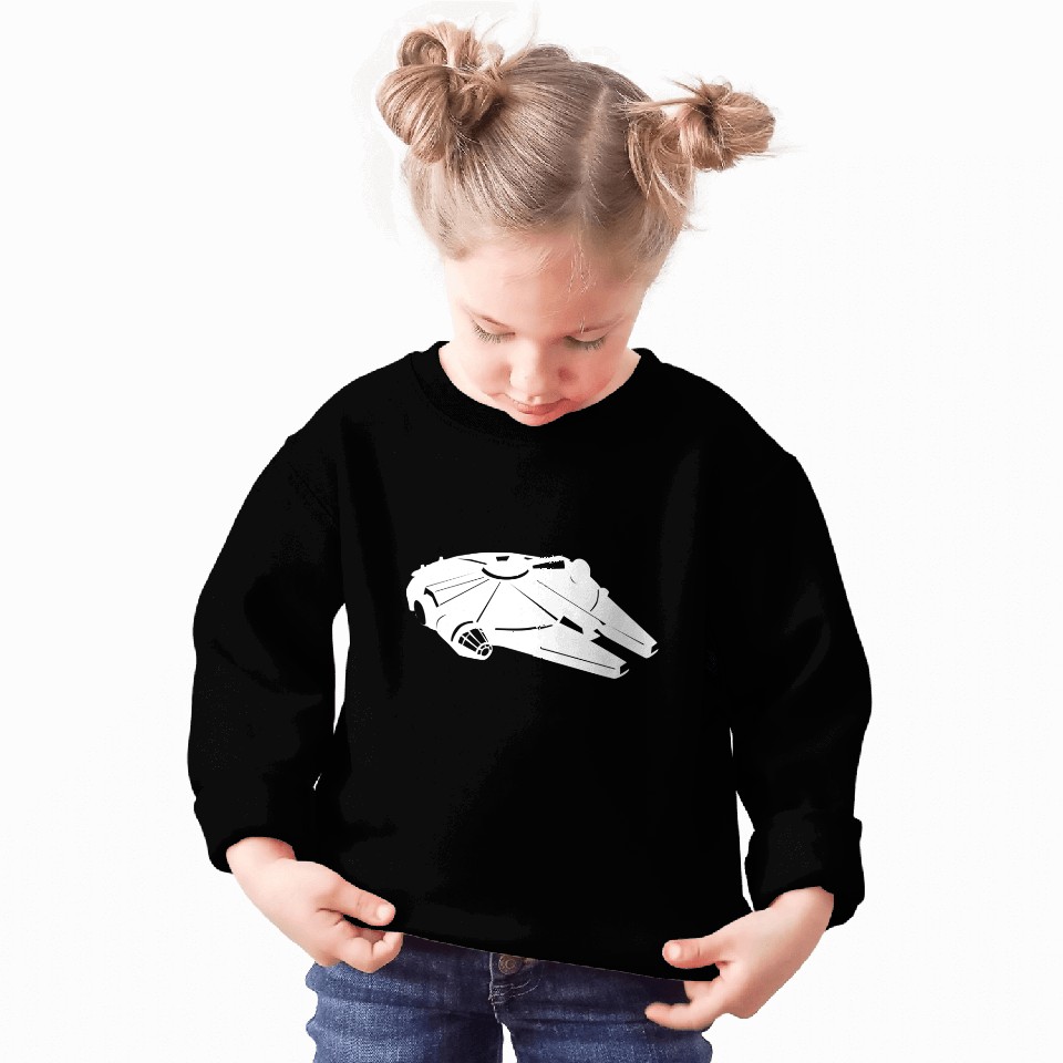 Millennium Falcon White Sweatshirts