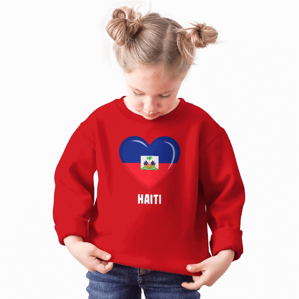 Haiti Flag Sweatshirt