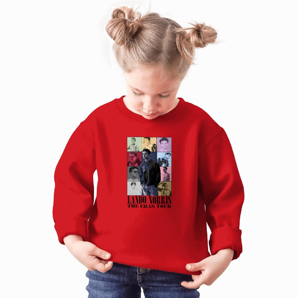 Lando Norris Eras Tour Inspired Sweatshirts
