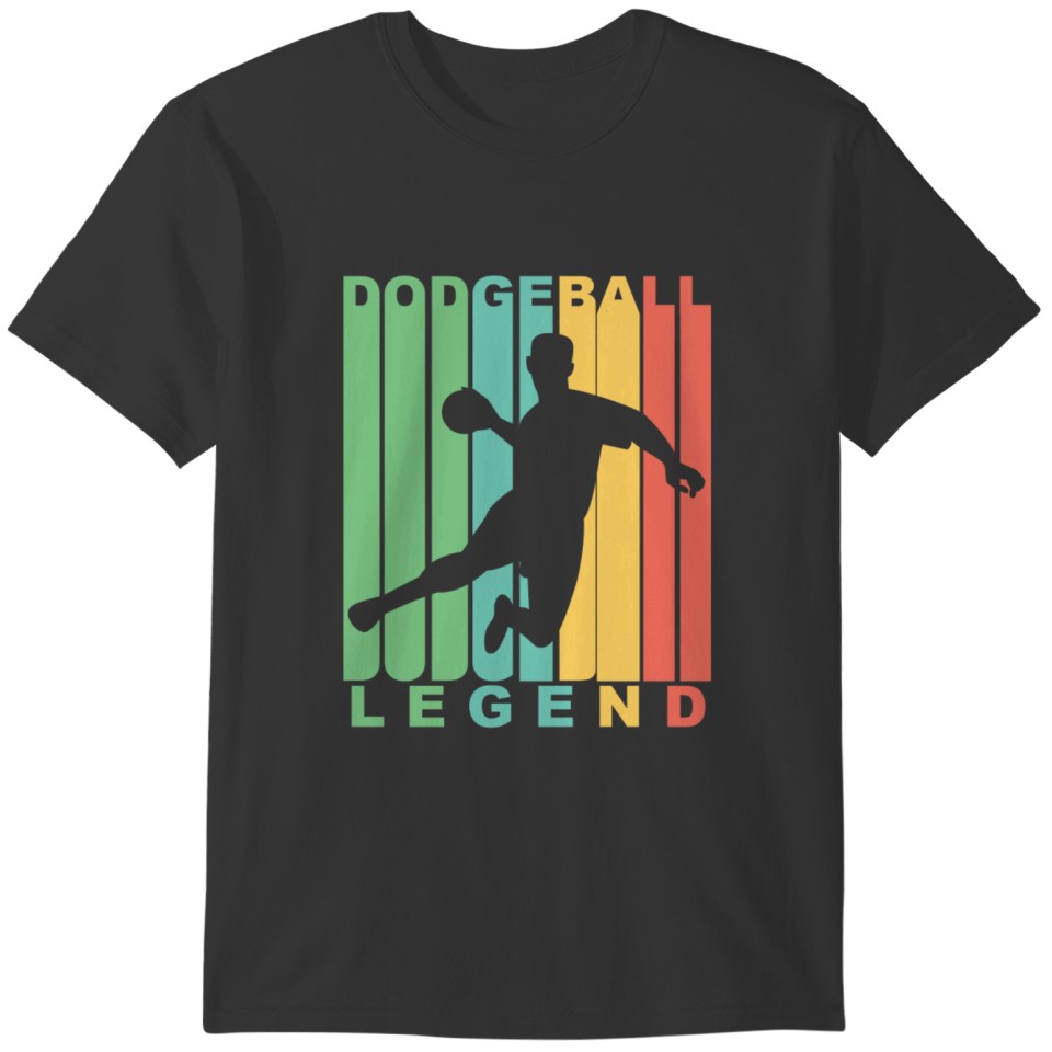 Retro Dodgeball Legend T-shirt