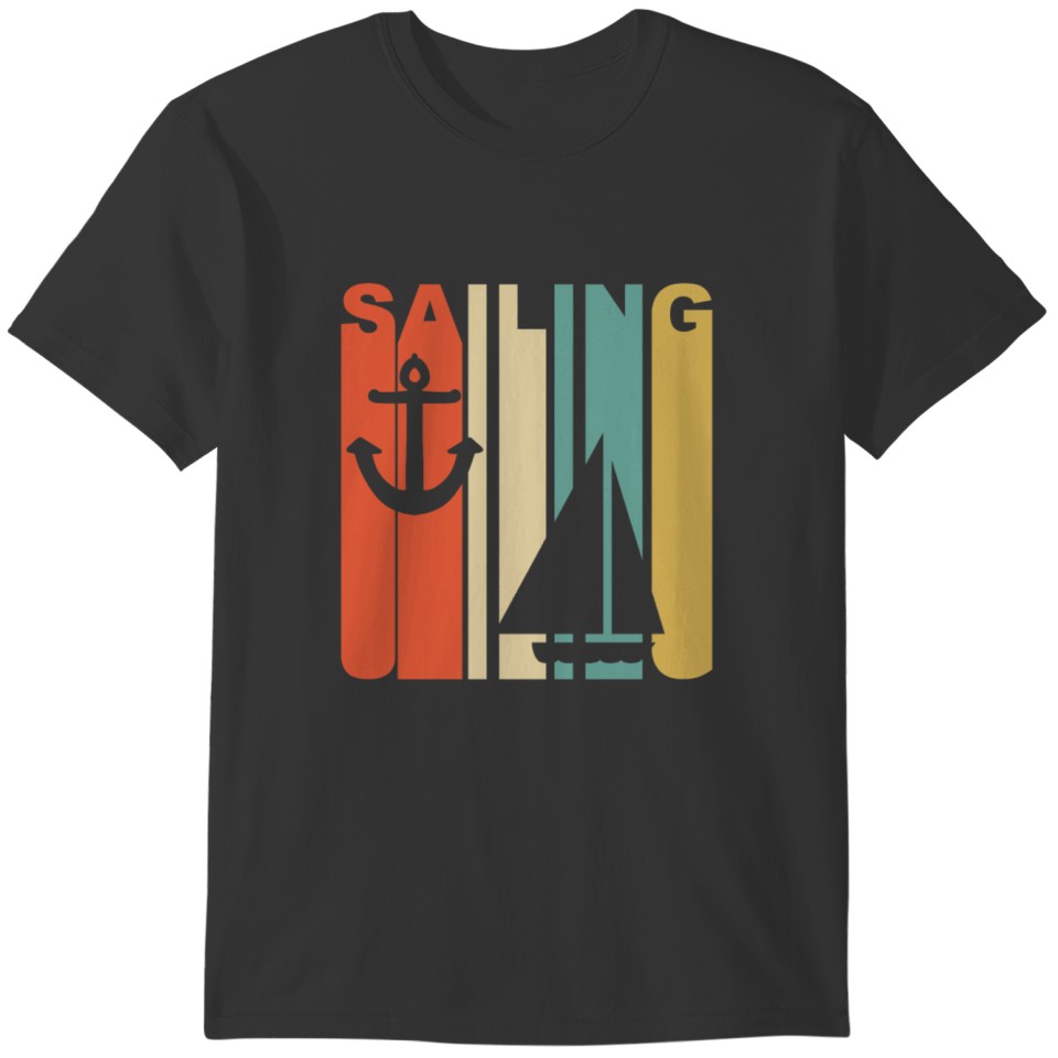 Vintage Sailing Graphic T-shirt