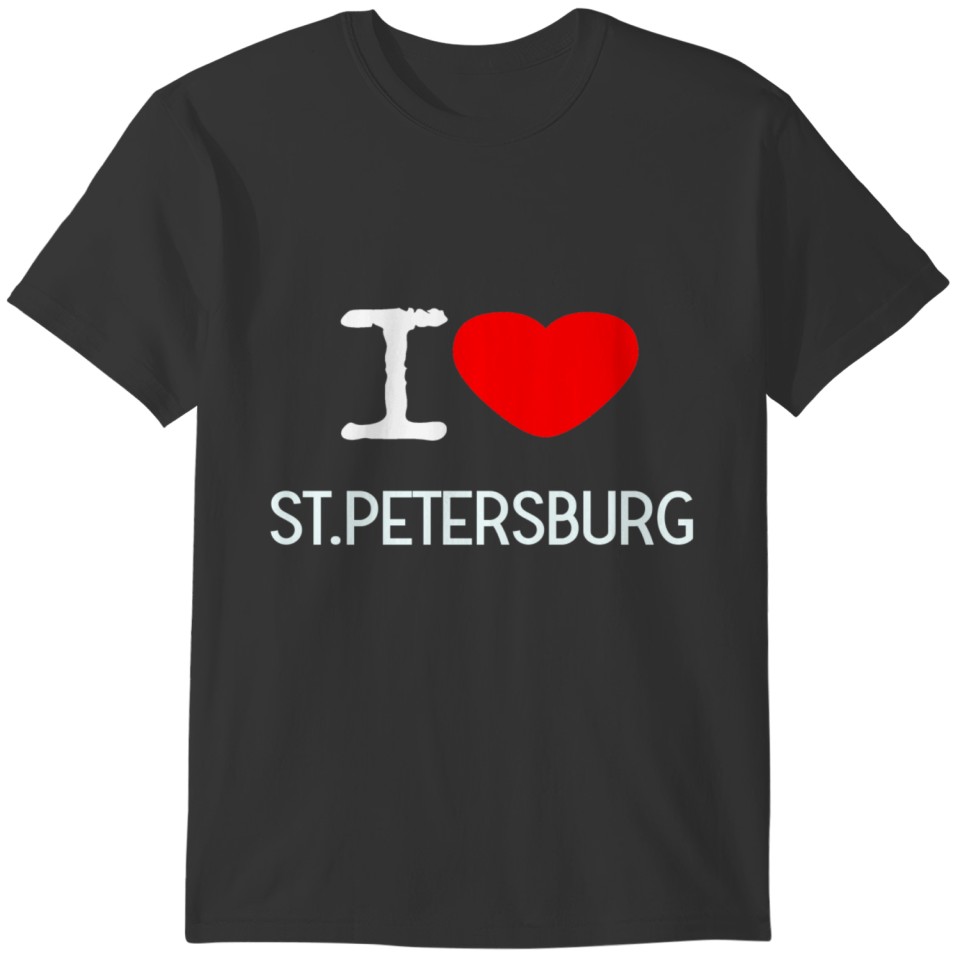 I LOVE ST.PETERSBURG T-shirt
