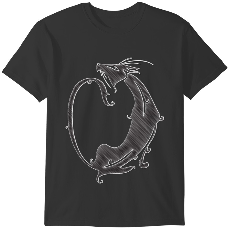 Gray_black_cat T-shirt