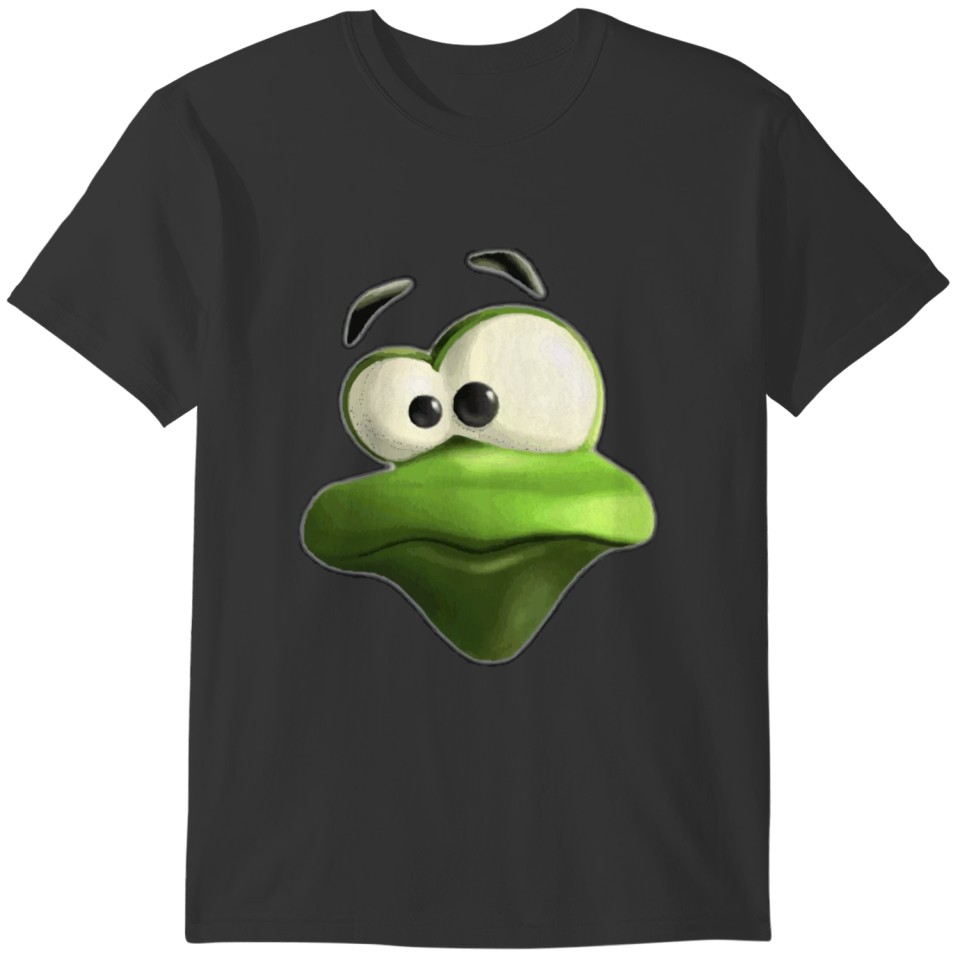 Funny Green Frog Geek Nerd T-shirt