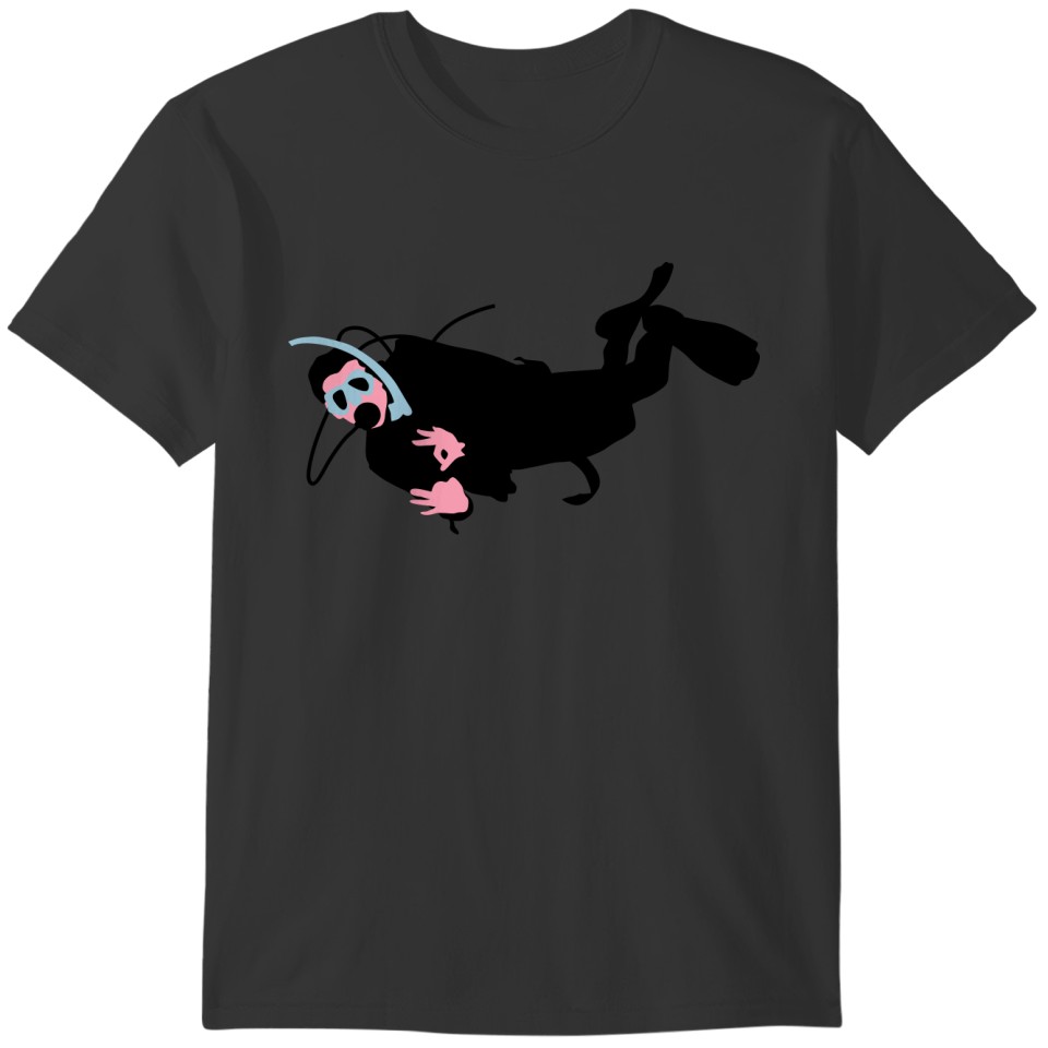Diver silhouette T-shirt