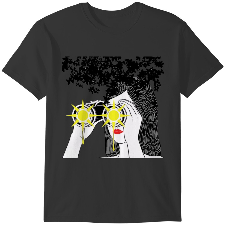 Girl and sun T-shirt