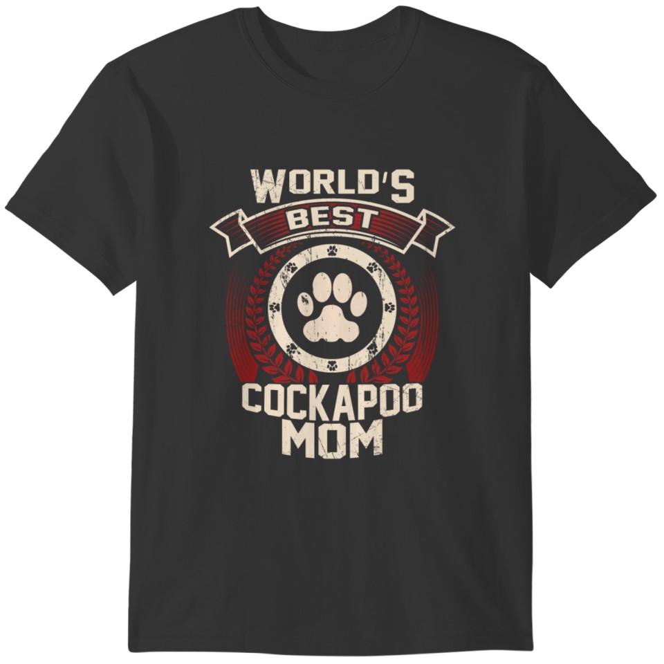 World's Best Cockapoo Mom T-shirt