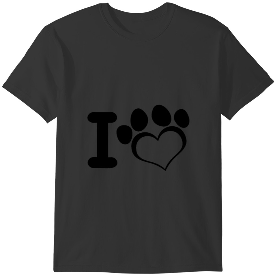 I LOVE MY DOG T-shirt