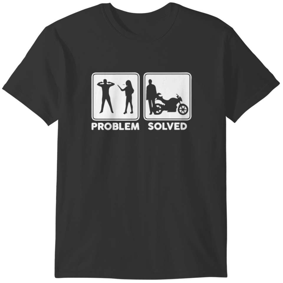 Problem Solve Biker T-shirt