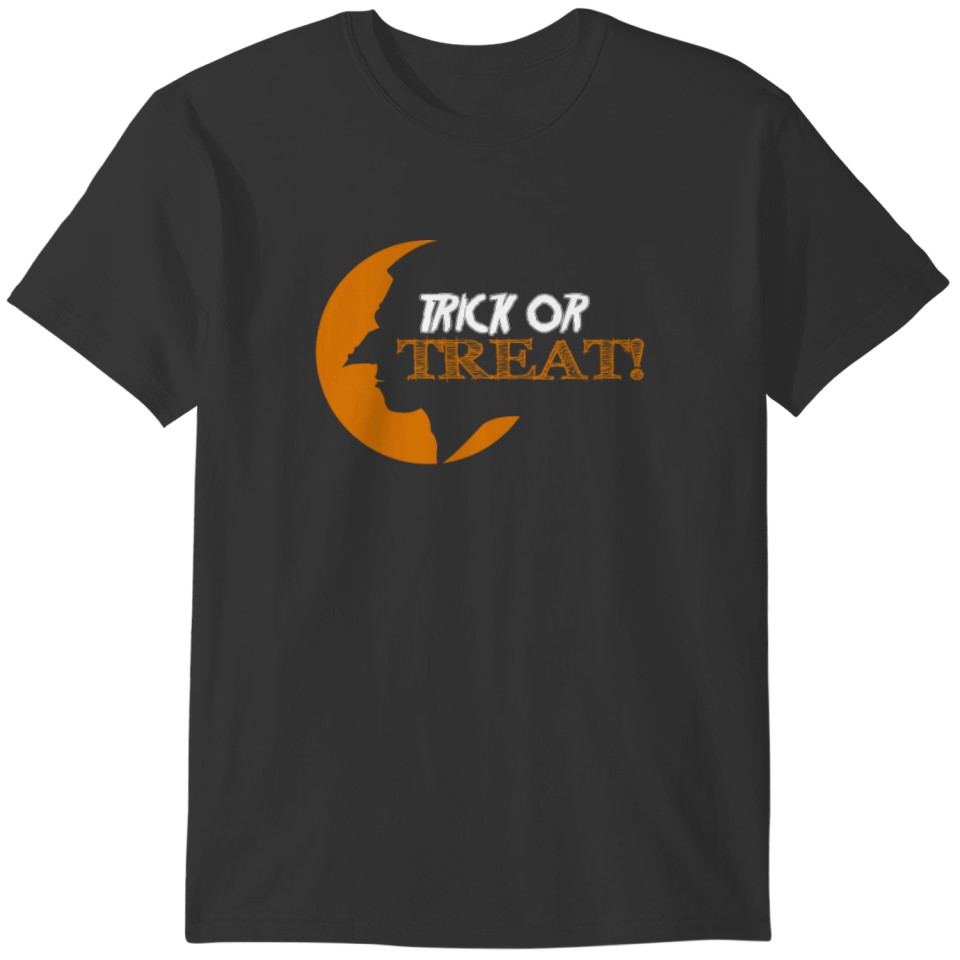 Pumpkin Face halloween funny party Trick or Treat T-shirt