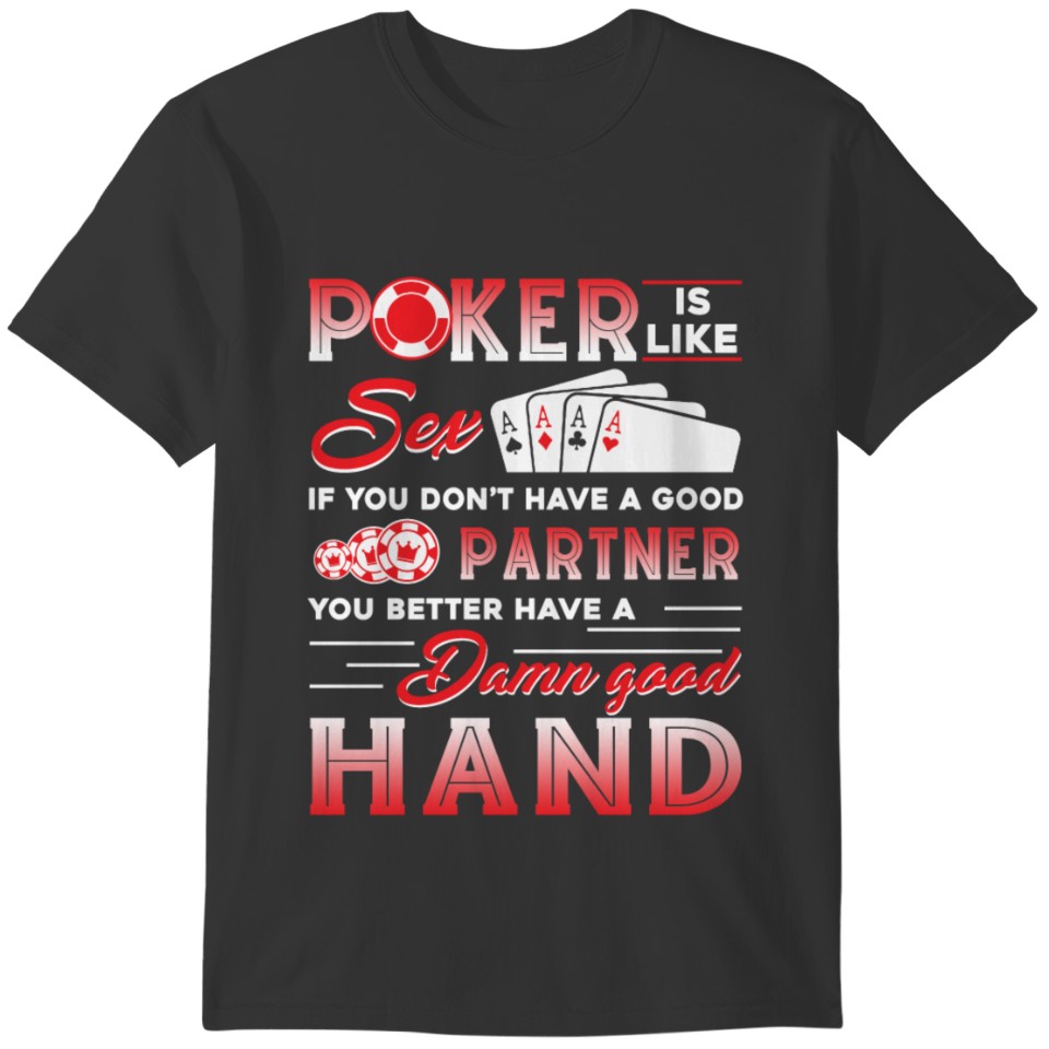 Love Poker Shirt T-shirt