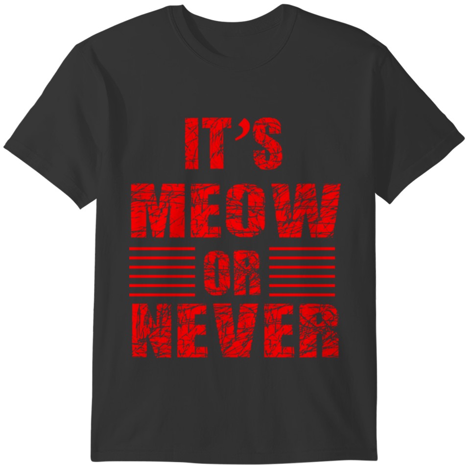 GIFT - MEOW RED T-shirt