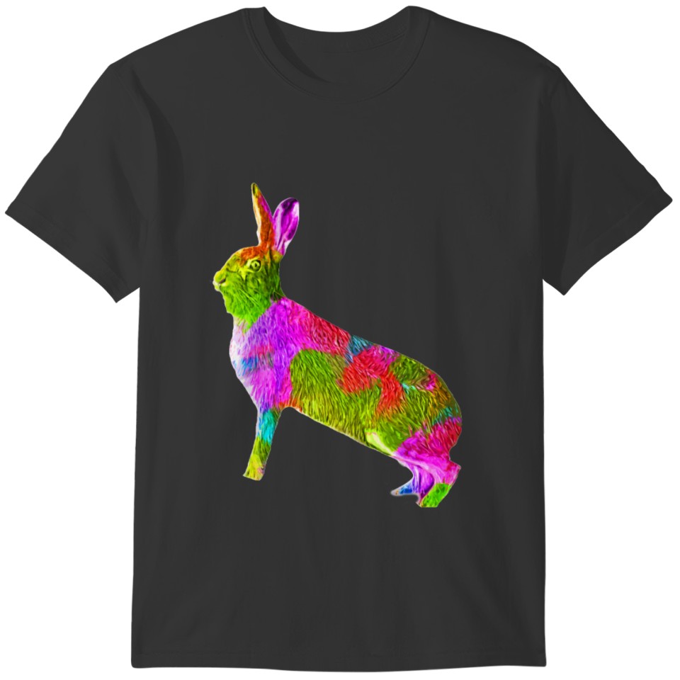 Colorful bunny T-shirt