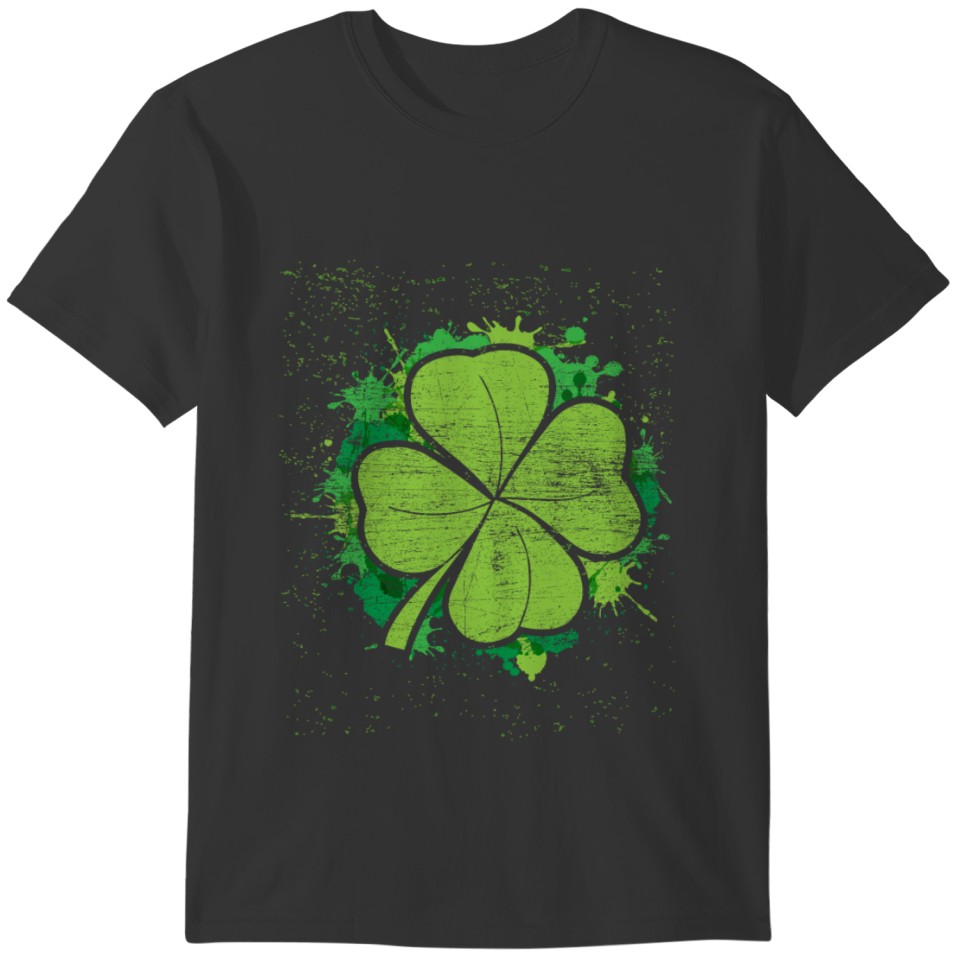 Cloverleaf St. Patricks Day gift party beer pub T-shirt