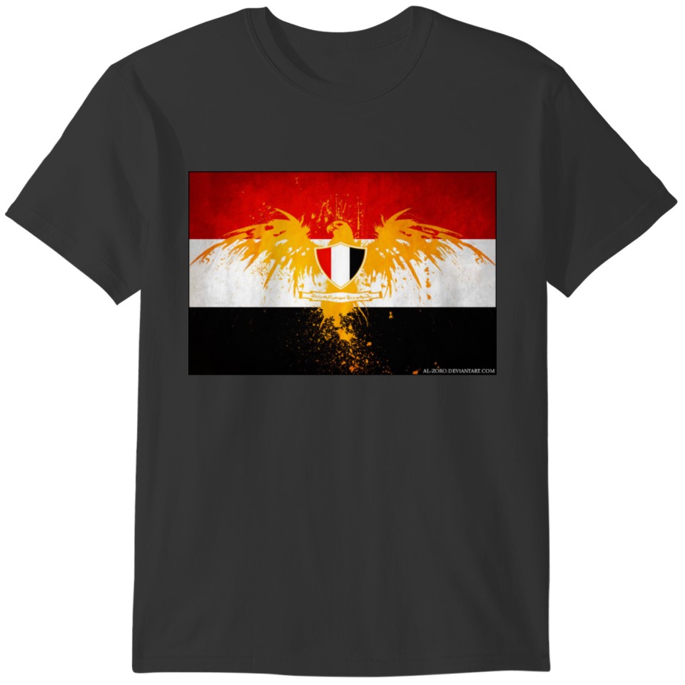 alternate egypt flag by al zoro d57z04m T-shirt