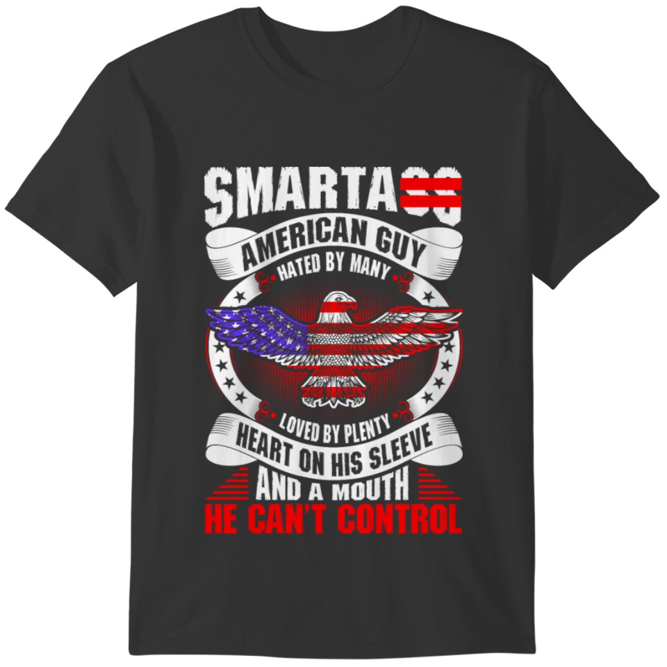 Smartass American Guy T-shirt