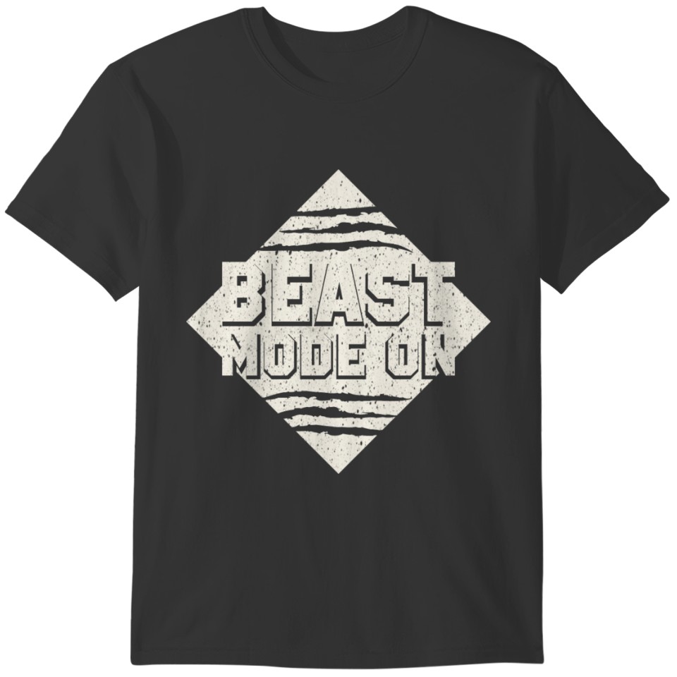 mode on T-shirt