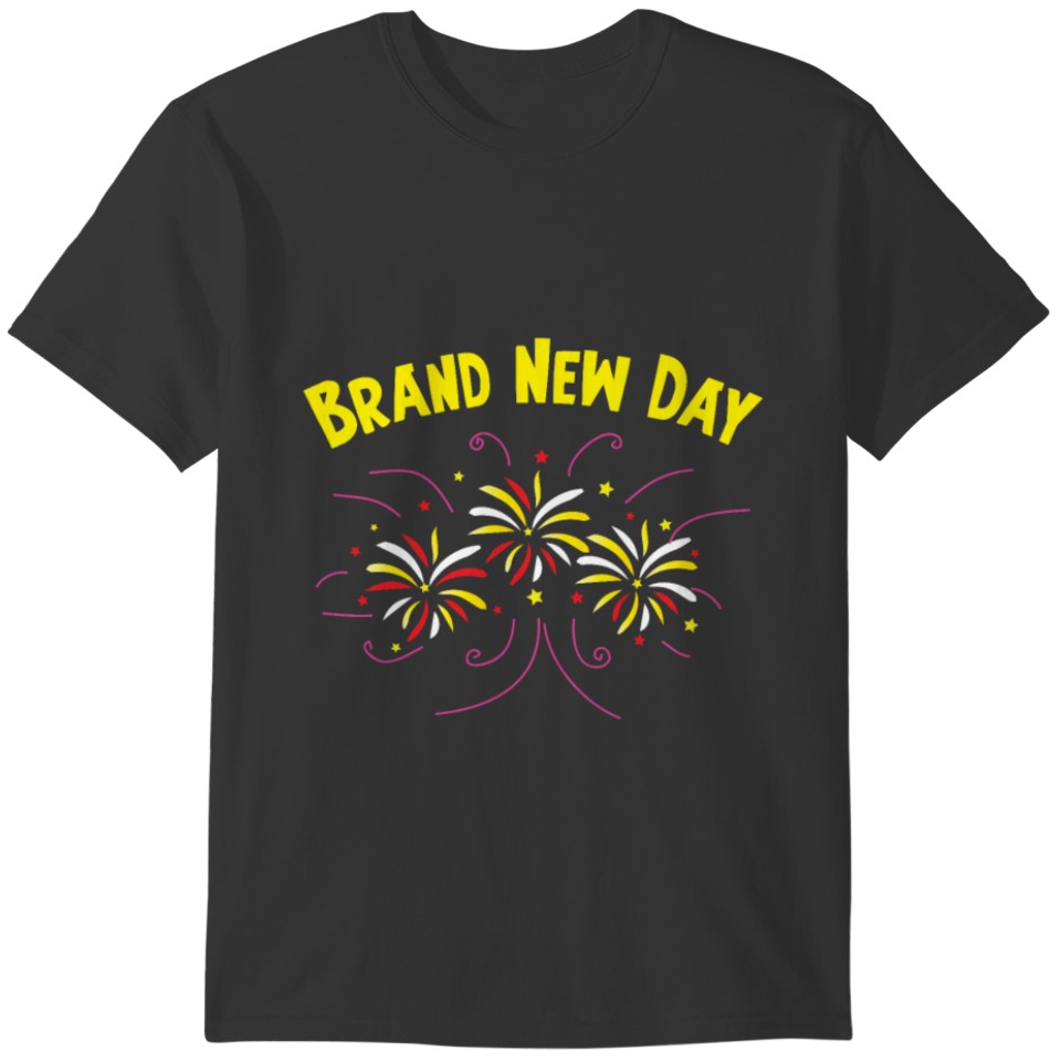T-shirt New day in the year T-shirt