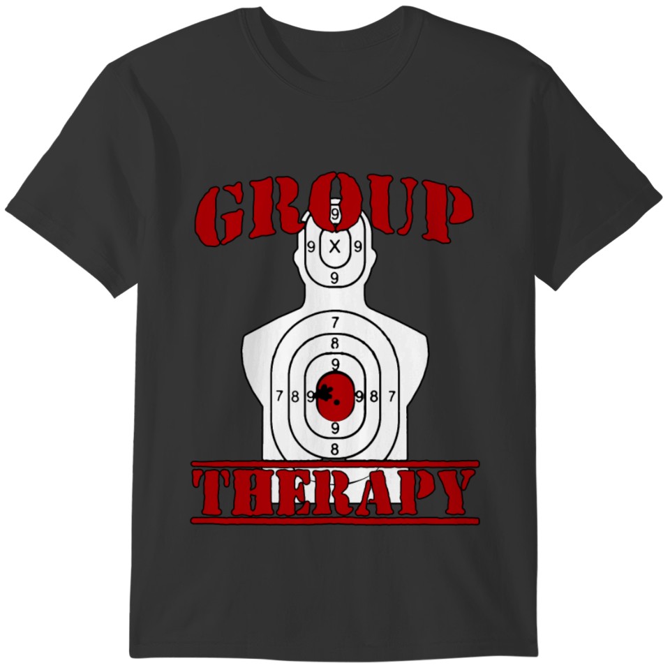Guns Ammo Shooting Hunting Rifles Target Group Men T-shirt