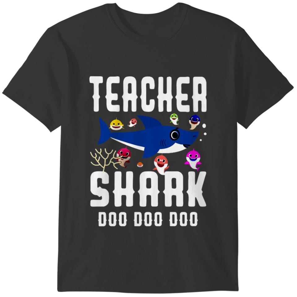 Teacher Shark Doo Doo Doo T-shirt T-shirt