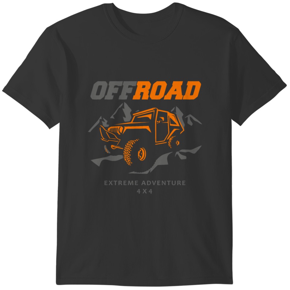 Off Road Extreme Adventure 4x4 T-shirt
