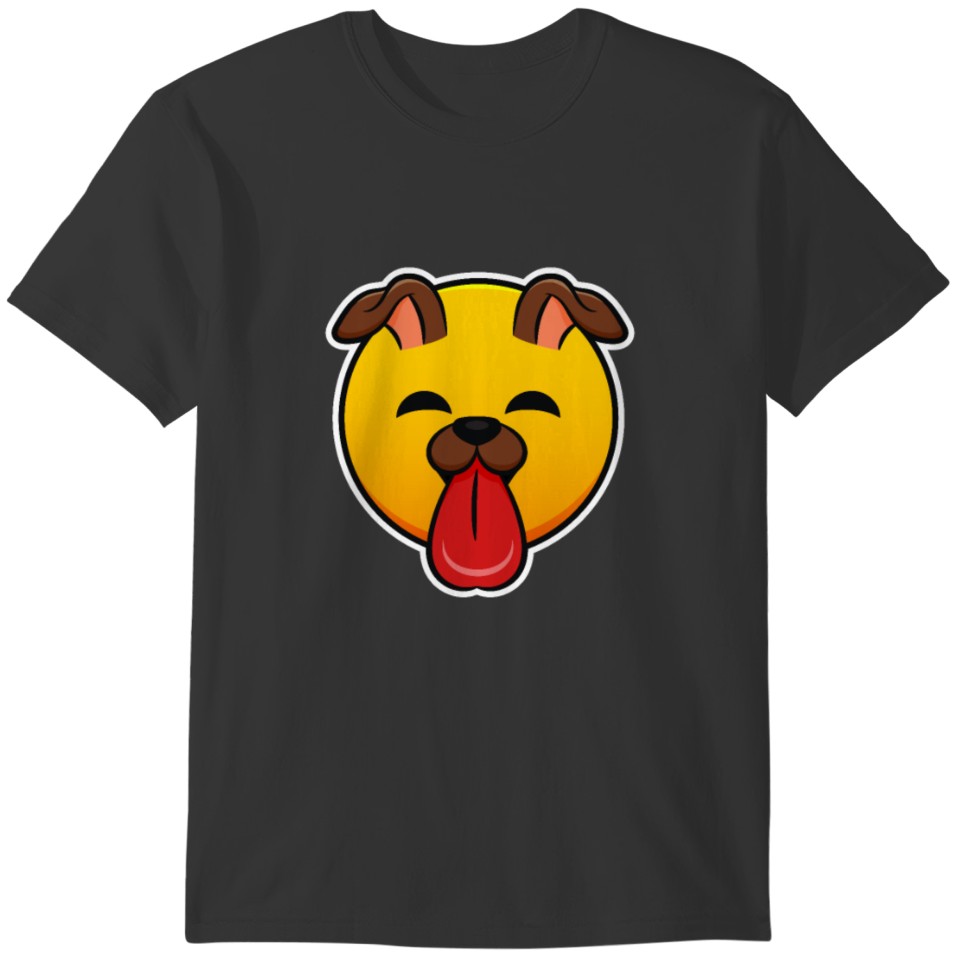 Dog Smile Cute Nice Gift Cool Awesome Animal Funny T-shirt