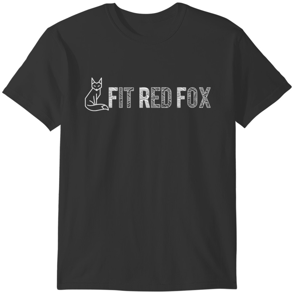 White Logo Fit Red Fox T-shirt