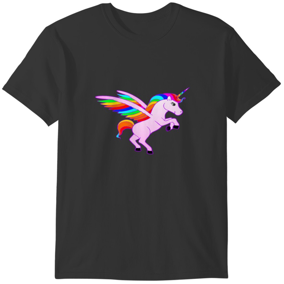 Sweet cute Unicorn with wings T-shirt