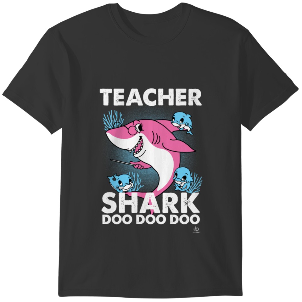 Teacher shark gift T-shirt