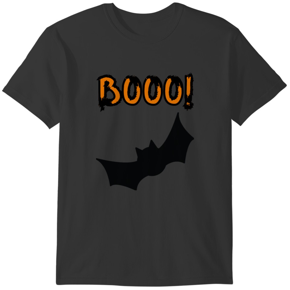 Halloween Owl BOOO! orange T-shirt