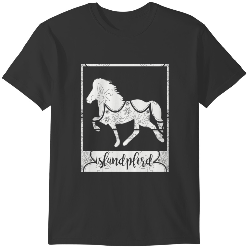 Icelandic Horse: Pony Merch T-shirt