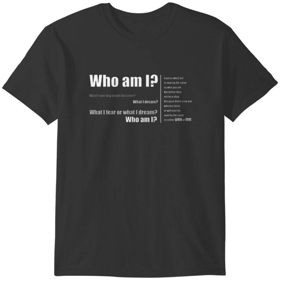 Sense8 - Who Am I T-shirt