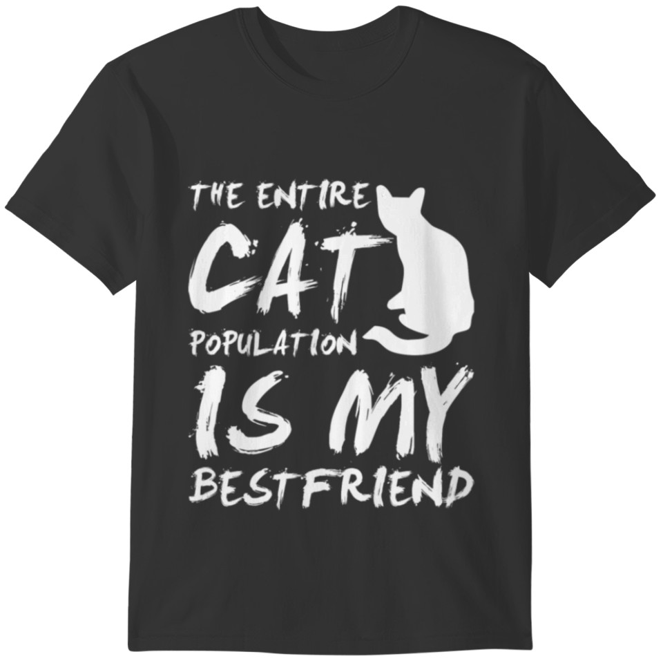Cat Best Friends For Life T-shirt
