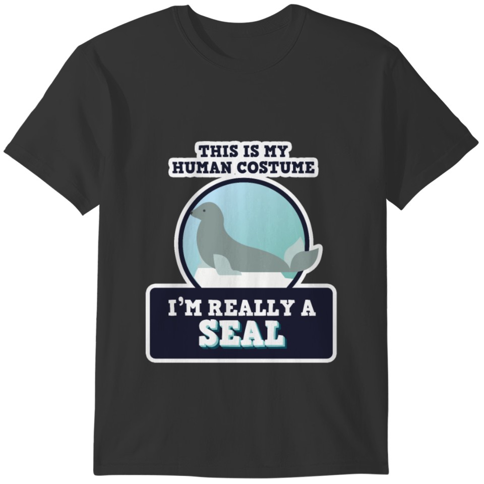 Seal Dolphins Funny Gift T-shirt